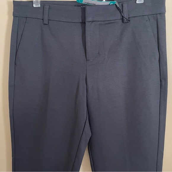 Liverpool Kelsey Straight Leg Trouser Pants 6 Petite Gray Stretch Ponte Knit NWT - Picture 5 of 12